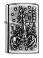 Zippo tulemasin Scorpio Emblem