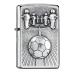 Zippo tulemasin Football Player Emblem Design