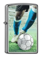 Zippo tulemasin Football Player Emblem Design