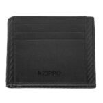 Zippo rahakott nahast, kaarditasku ja münditaskuga, must