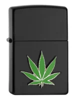 Zippo tulemasin Cannabis Leaf Emblem