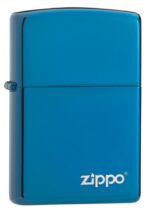 Zippo tulemasin Classic High Polish Blue with Zippo Logo