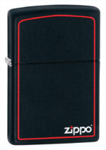 Zippo tulemasin Classic Black and Red Zippo