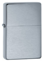 Zippo tulemasin Brushed Chrome Vintage