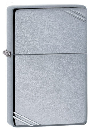 Street chrome vintage lighter with slashes