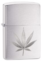 Zippo tulemasin Marijuana Leaf Design