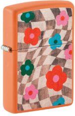 Zippo tulemasin Wavy Flower Design