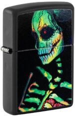 Zippo tulemasin Glowing Skull Design