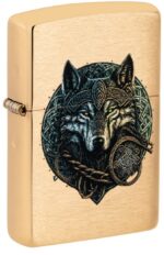 Zippo tulemasin Wolf Warrior Design