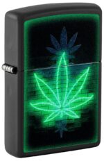 Zippo tulemasin Glowing Leaf Design
