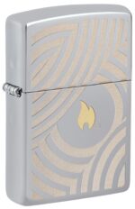 Zippo tulemasin Flame and Circles Design 2