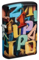 Zippo tulemasin Abstract Letters Design