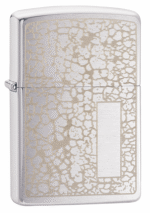 Zippo tulemasin Crackle Pattern Design