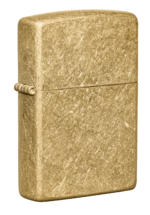 Zippo tulemasin Regular Tumbled Brass