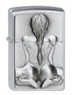 Zippo tulemasin Kneeling Girl Emblem