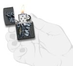 Zippo-tulemasin-Wolf-Skull-Feather-Design-29863