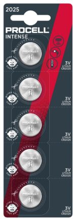 Duracell patarei Procell Intense Lithium CR2025 BL5 1tk