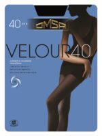 Omsa Velour 40 den sukkpüksid antracite S