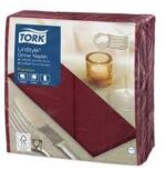 Tork salvrätt LinStyle 1/8 39 cm veinipunane 1-kihiline 50 tk