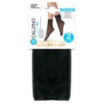 Golden Lady Velato 30 den sokid 2p nero