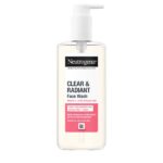 Neutrogena Clear & Radiant Face Wash pumbaga 200 ml