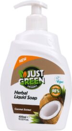 Just Green Organic vedelseep Coconut 400 ml