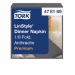 Tork salvrätt LinStyle 1/8 39 cm antratsiit hall 1-kihiline 50 tk