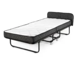 Bed & Bath Ritz portable extra bed, 90 x 200 cm, anthracite fabric