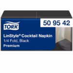 Tork salvrätt LinStyle 23 cm must 1-kihiline 100 tk
