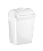 Mar Plast haisulukuga prügikast 8 L Mini-Madame valge