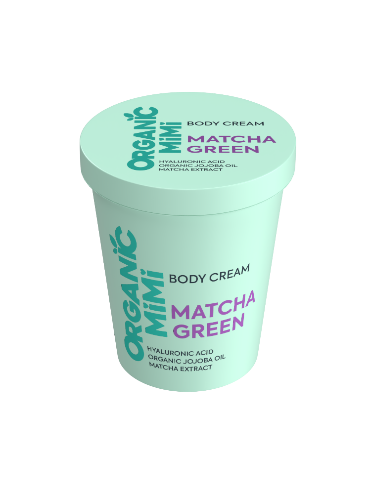 Organic MIMI kehakreem Matcha Green 200 ml