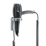 Aliseo juukseföön seinahoidikuga Carbonic 1900W must